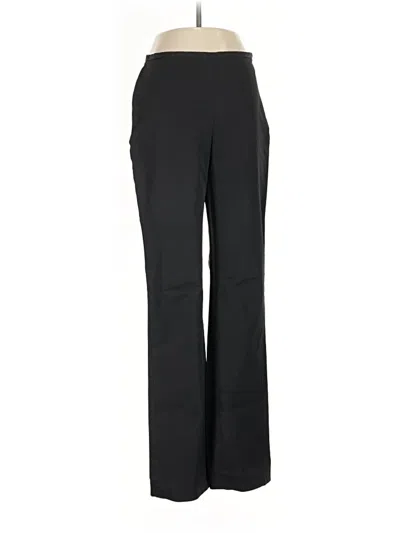 Pre-owned Dkny Dress Pants In Black