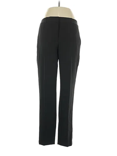 Pre-owned Dkny Dress Pants In Black