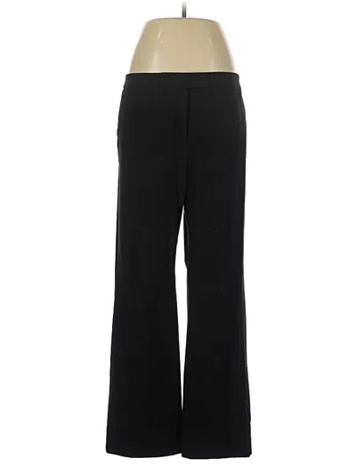 Pre-owned Dkny Dress Pants In Black
