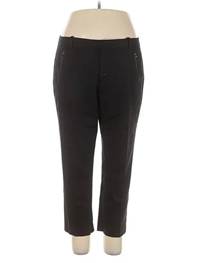 Pre-owned Dkny Dress Pants In Black