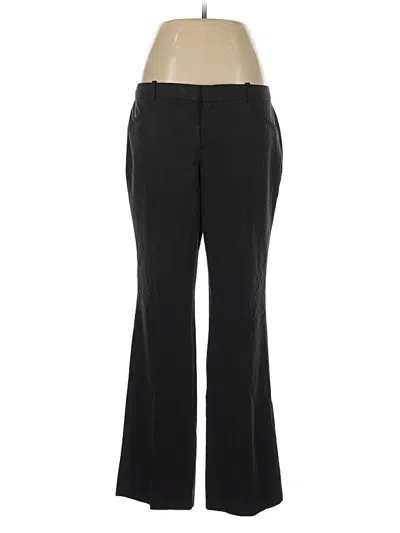 Pre-owned Dkny Dress Pants In Black