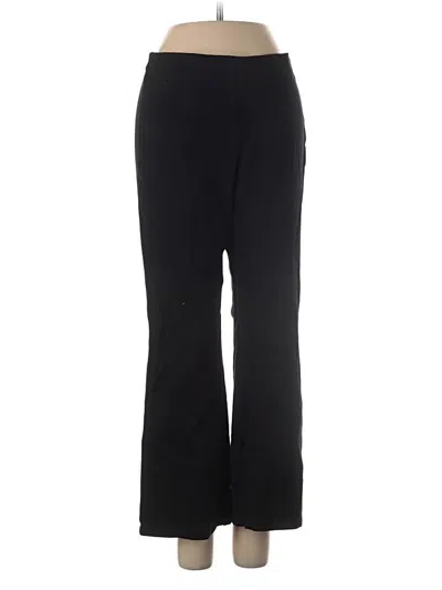 Pre-owned Dkny Dress Pants In Black