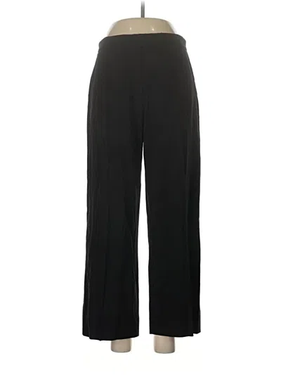 Pre-owned Dkny Dress Pants In Black