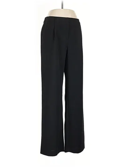 Pre-owned Dkny Dress Pants In Black