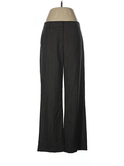 Pre-owned Dkny Dress Pants In Black