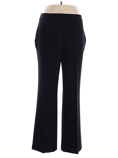 Pre-owned Dkny Dress Pants In Black