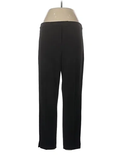 Pre-owned Dkny Dress Pants In Black