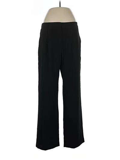 Pre-owned Dkny Dress Pants In Black