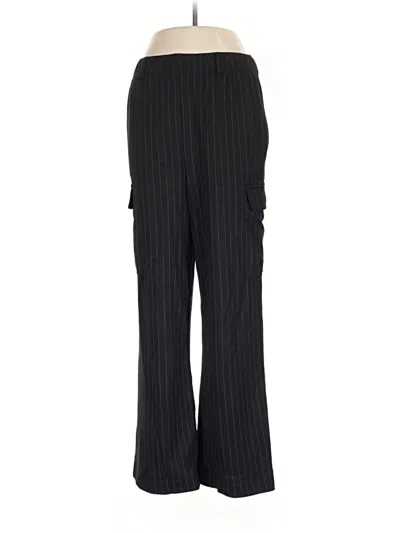 Pre-owned Dkny Dress Pants In Black