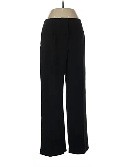 Pre-owned Dkny Dress Pants In Black