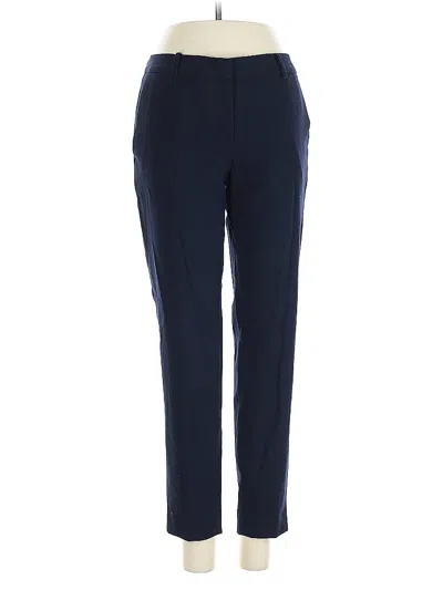 Pre-owned Dkny Dress Pants In Blue