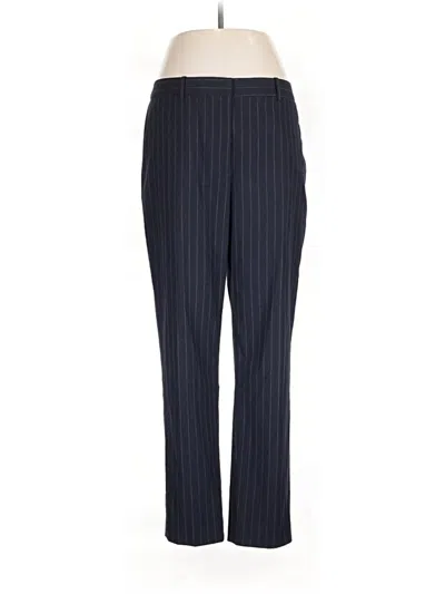 Pre-owned Dkny Dress Pants In Blue