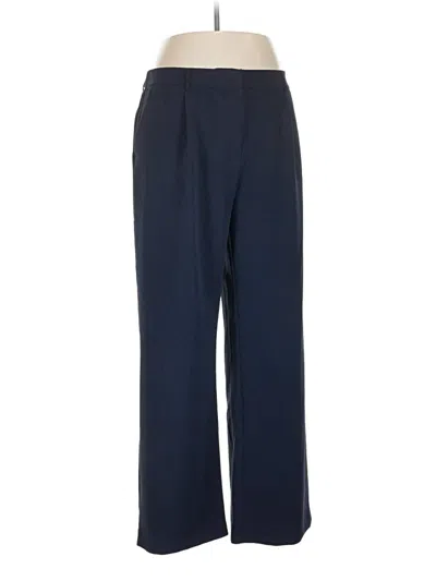 Pre-owned Dkny Dress Pants In Blue