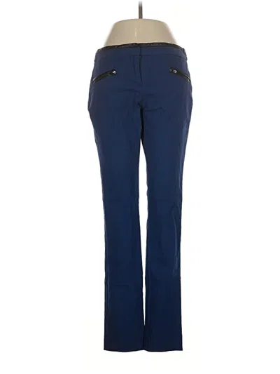 Pre-owned Dkny Dress Pants In Blue