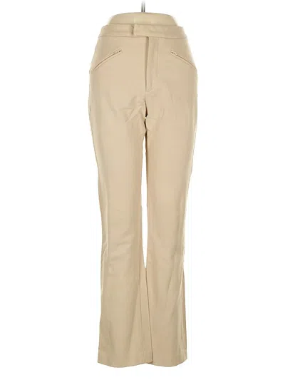 Pre-owned Dkny Dress Pants In Brown
