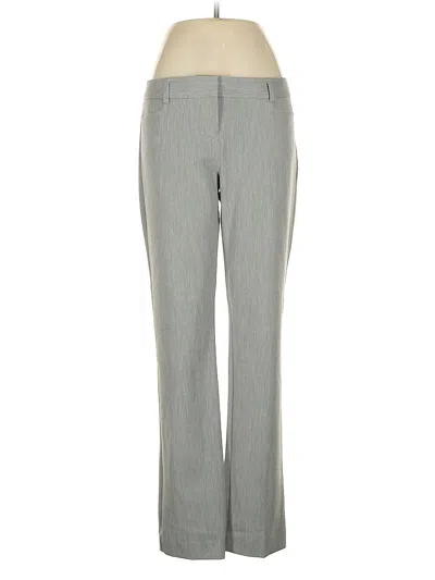 Pre-owned Dkny Dress Pants In Gray