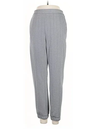 Pre-owned Dkny Dress Pants In Gray
