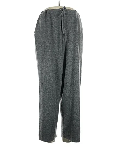 Pre-owned Dkny Dress Pants In Gray