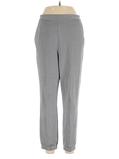 Pre-owned Dkny Dress Pants In Gray