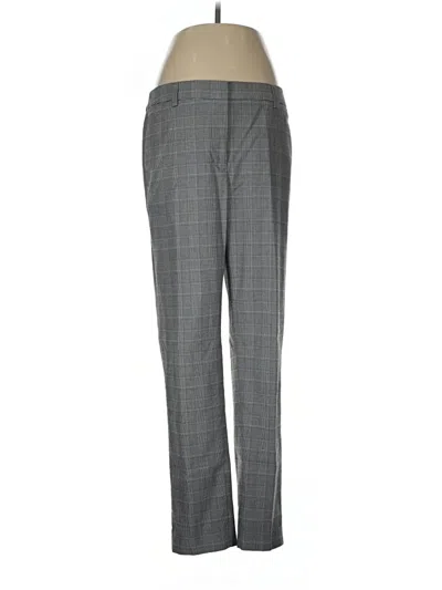 Pre-owned Dkny Dress Pants In Gray