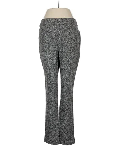 Pre-owned Dkny Dress Pants In Gray