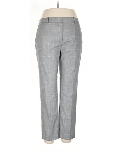 Pre-owned Dkny Dress Pants In Gray