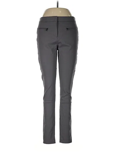 Pre-owned Dkny Dress Pants In Gray