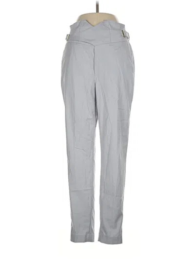 Pre-owned Dkny Dress Pants In Gray