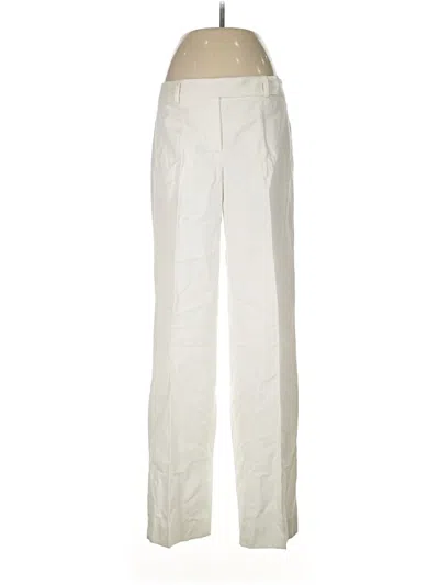 Pre-owned Dkny Dress Pants In Ivory