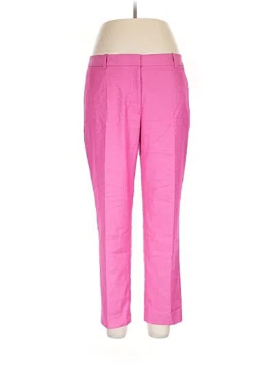 Pre-owned Dkny Dress Pants In Pink