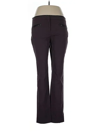 Pre-owned Dkny Dress Pants In Purple