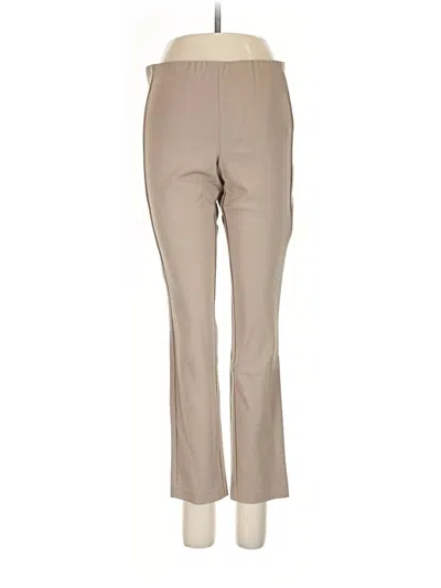 Pre-owned Dkny Dress Pants In Tan