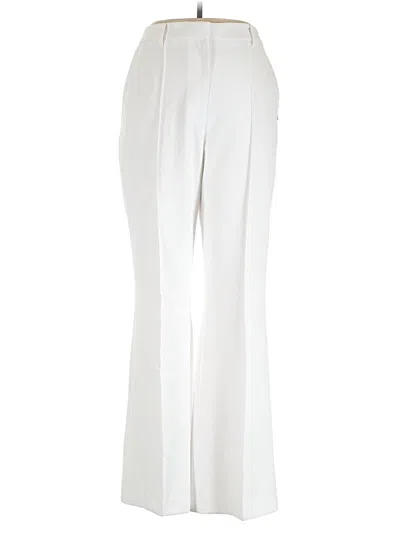 Pre-owned Dkny Dress Pants In White