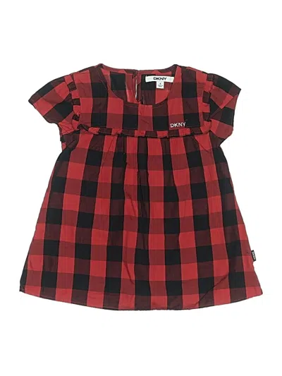 Pre-owned Dkny Kids' Dress In Red
