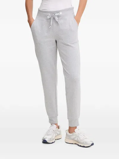 Dkny Elasticated-waistband Track Pants In White