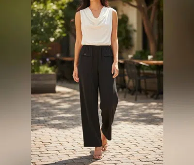 Dkny Elegant Jumpsuit In Black