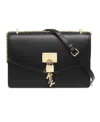 Dkny Elissa Large Shoulder Bag In Blk,gold