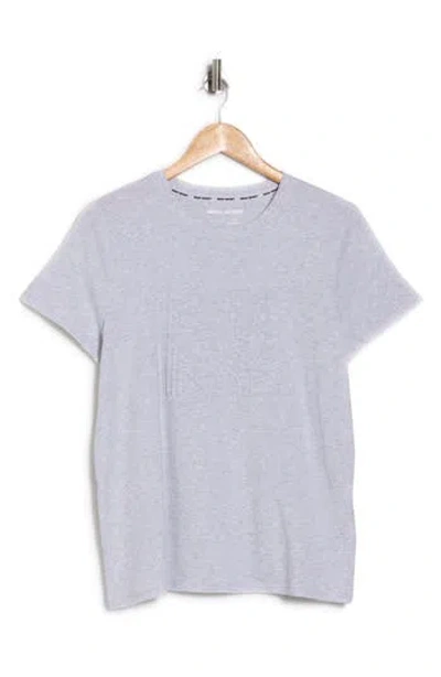 Dkny Embossed Logo T-shirt In Blue
