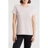 Dkny Embroidered Logo Crew T-shirt In Allure