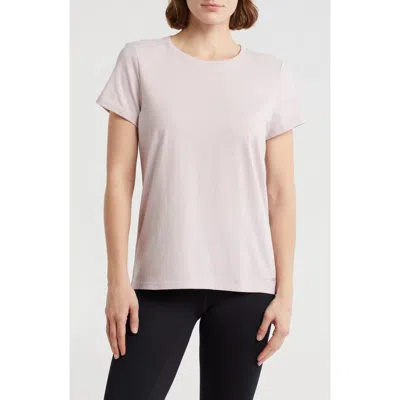 Dkny Embroidered Logo Crew T-shirt In Allure