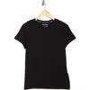 Dkny Embroidered Logo Crew T-shirt In Black