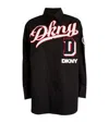 DKNY DKNY EMBROIDERED PATCHWORK SHIRT