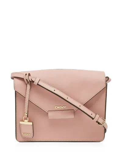 Pre-owned Dkny Envelope Flap Shoulder Bag In Pink