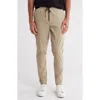 Dkny Essential Tech Stretch Pants In Khaki