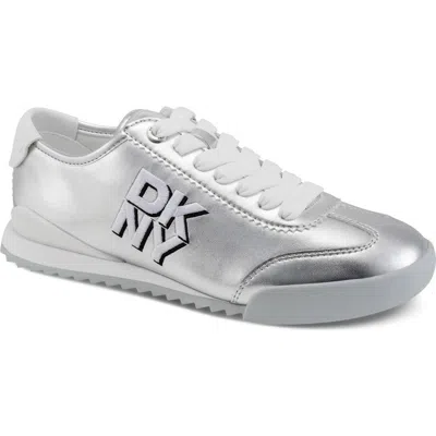Dkny Eversley Sneaker In Silver