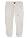 Dkny Fancy Trousers In Neutrals