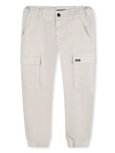 Dkny Kids' Fancy Trousers In Neutrals