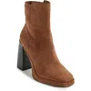 Dkny Felice Square Toe Boot In Roasted Pecan