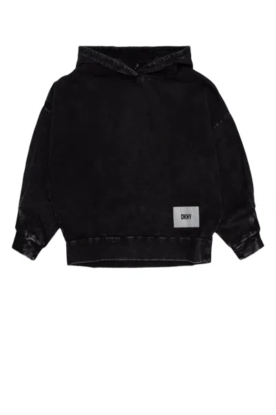 Dkny Kids' Felpa In Black
