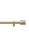Dkny Fin 36" To 66" Adjustable Curtain Rod In Gold
